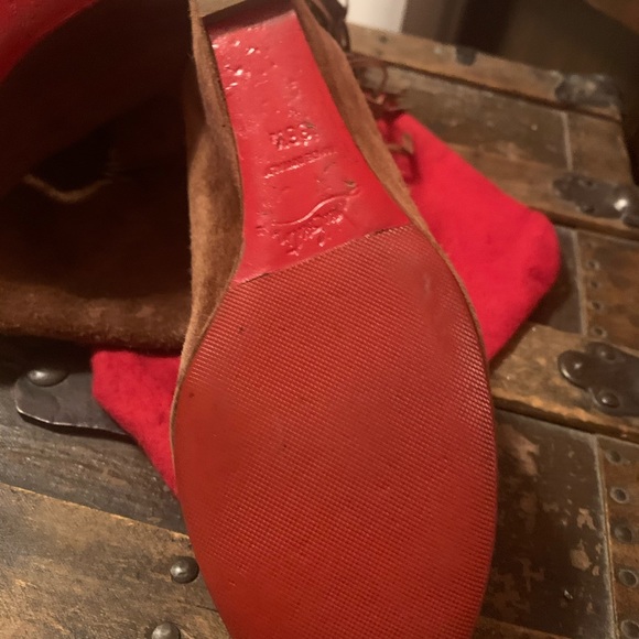 Authentic Christian Louboutin fringe boots - Picture 5 of 7